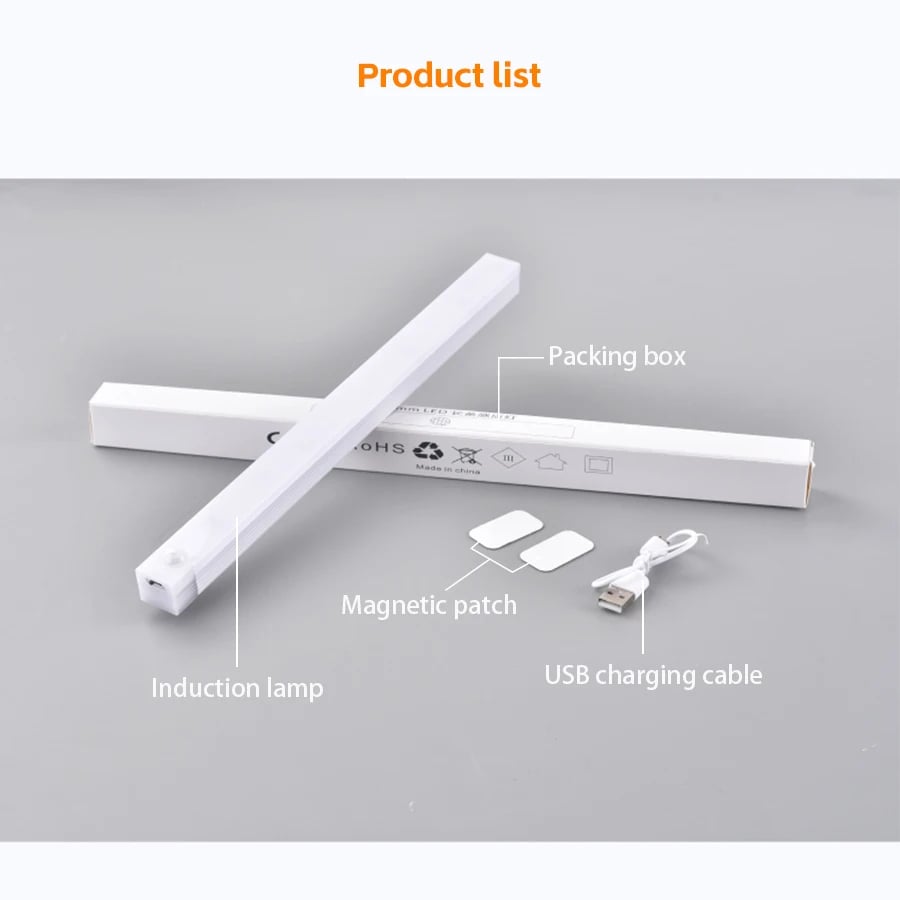 🔥Last Day 49% OFF - Punch-free Smart Sensor Magnetic Rechargeable LED Lights