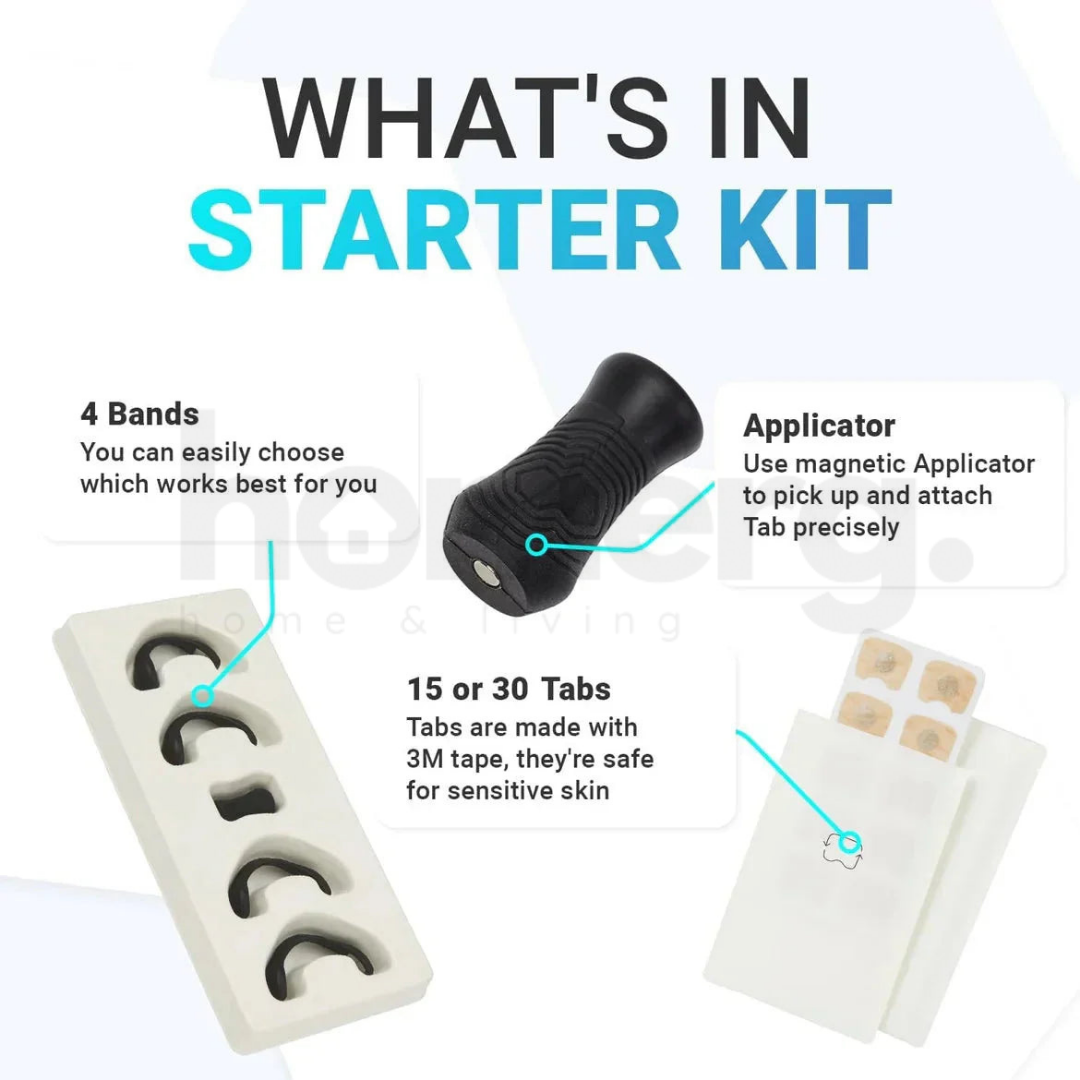 Magnetic Nasal Dilator Airflow Strip 4 PCS Kit