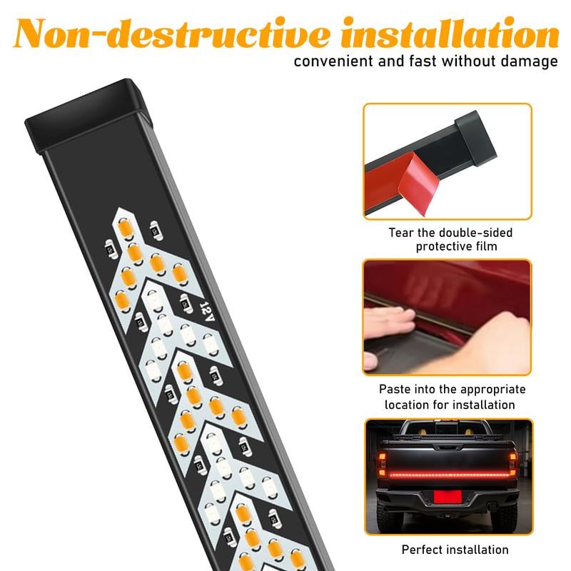 š„Hot Sale 49% OFF - 60-Inch LED Tailgate Light Bar StripāØUniversal Fit for Trucks, SUVs & Cars