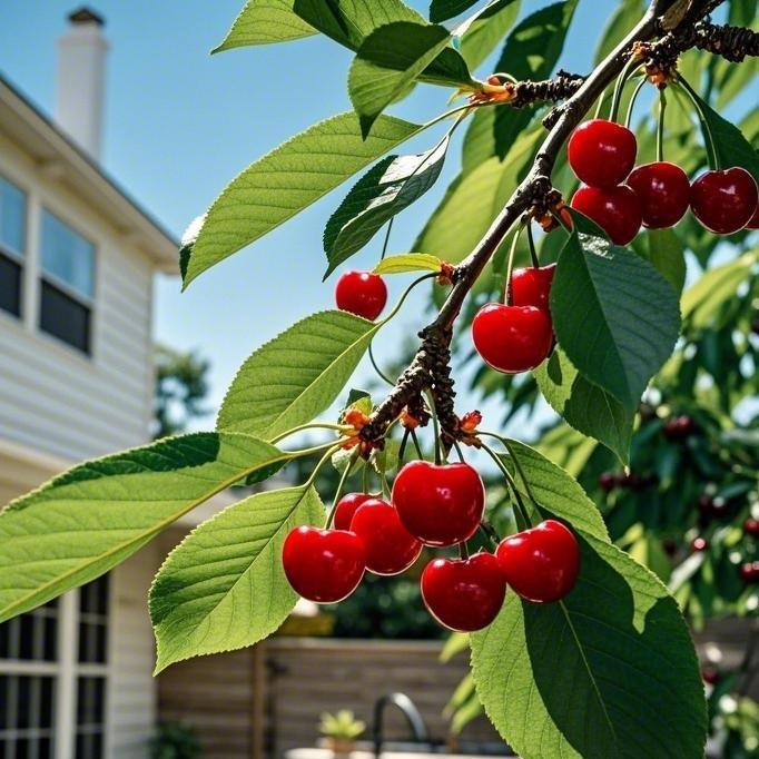 🏆75K+ SOLD! 🌳Cherry Tree Seeds – Delicious, Fresh Cherries Await!🍒