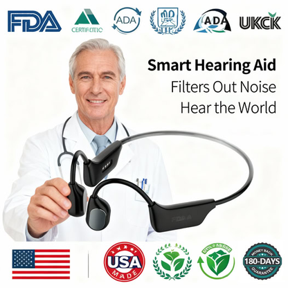 💥Feel the Joy.🎄💖 💥 LIMITED TIME OFFER!🔥LOVILDS Bone Conduction Smart Hearing Aids Amplifier – Patented Transducer, Best Bone Conduction Aid