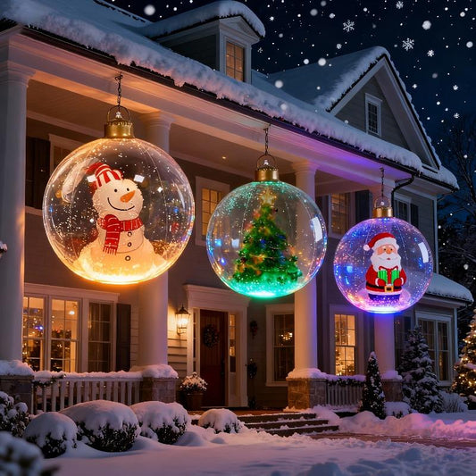 🌟Don't Let Your Christmas Be Naked! The MUST-HAVE Inflatable Set for 2025🎅⛄🎁