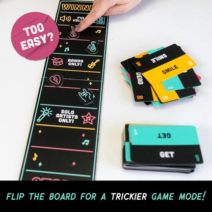 🎤【Family Karaoke Night】Grab The Mic Official Karaoke Board Game by Lucky Egg! Perfect for ages 8+, 2-10 players - where singing stars and tone-deaf champions unite for unforgettable fun! 🎉