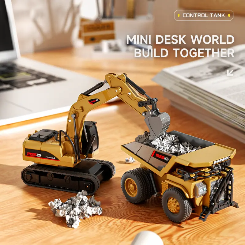 🎁 The Ultimate Mini Construction Fleet – Unwrap Endless Fun This Christmas! 🎁