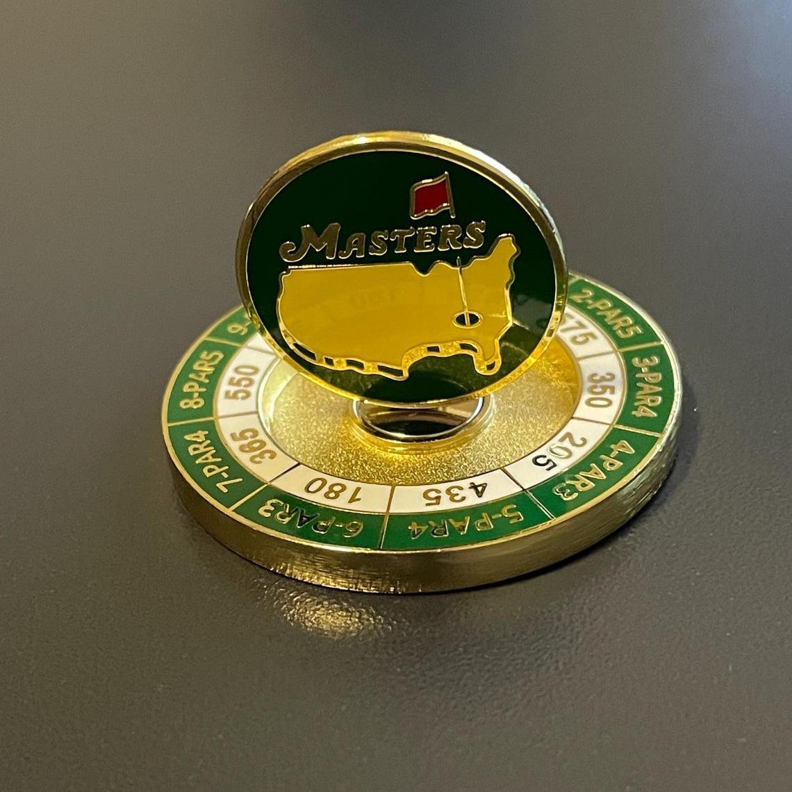 ⚡️Last Day 49% OFF - The Masters Scorecard Golf Ball Marker