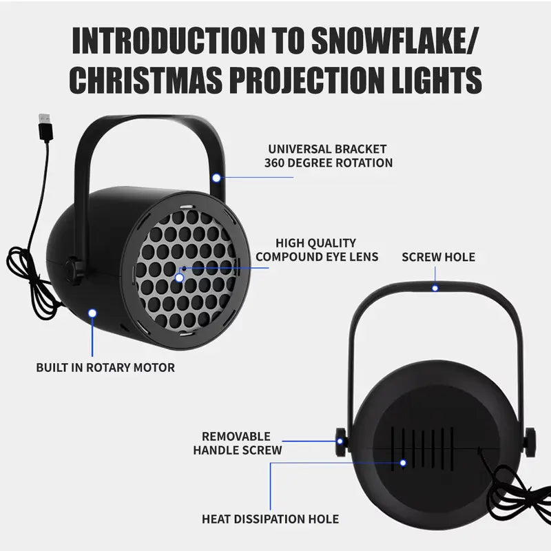 ✨ Light Up Your Holidays with Joytutus LED Christmas Projection Lamp! ✨