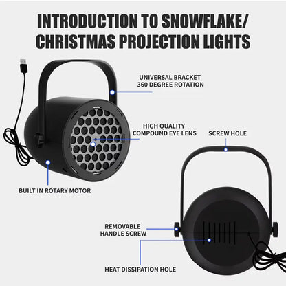 ✨ Light Up Your Holidays with Joytutus LED Christmas Projection Lamp! ✨