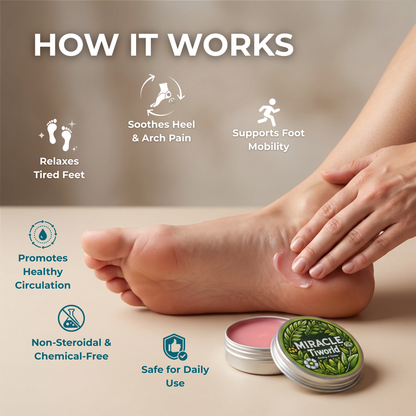 The Tiworl® Healing Balm Plantar Fasciitis Recovery Formula