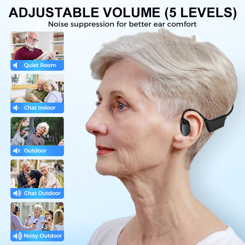 💥Feel the Joy.🎄💖 💥 LIMITED TIME OFFER!🔥LOVILDS Bone Conduction Smart Hearing Aids Amplifier – Patented Transducer, Best Bone Conduction Aid