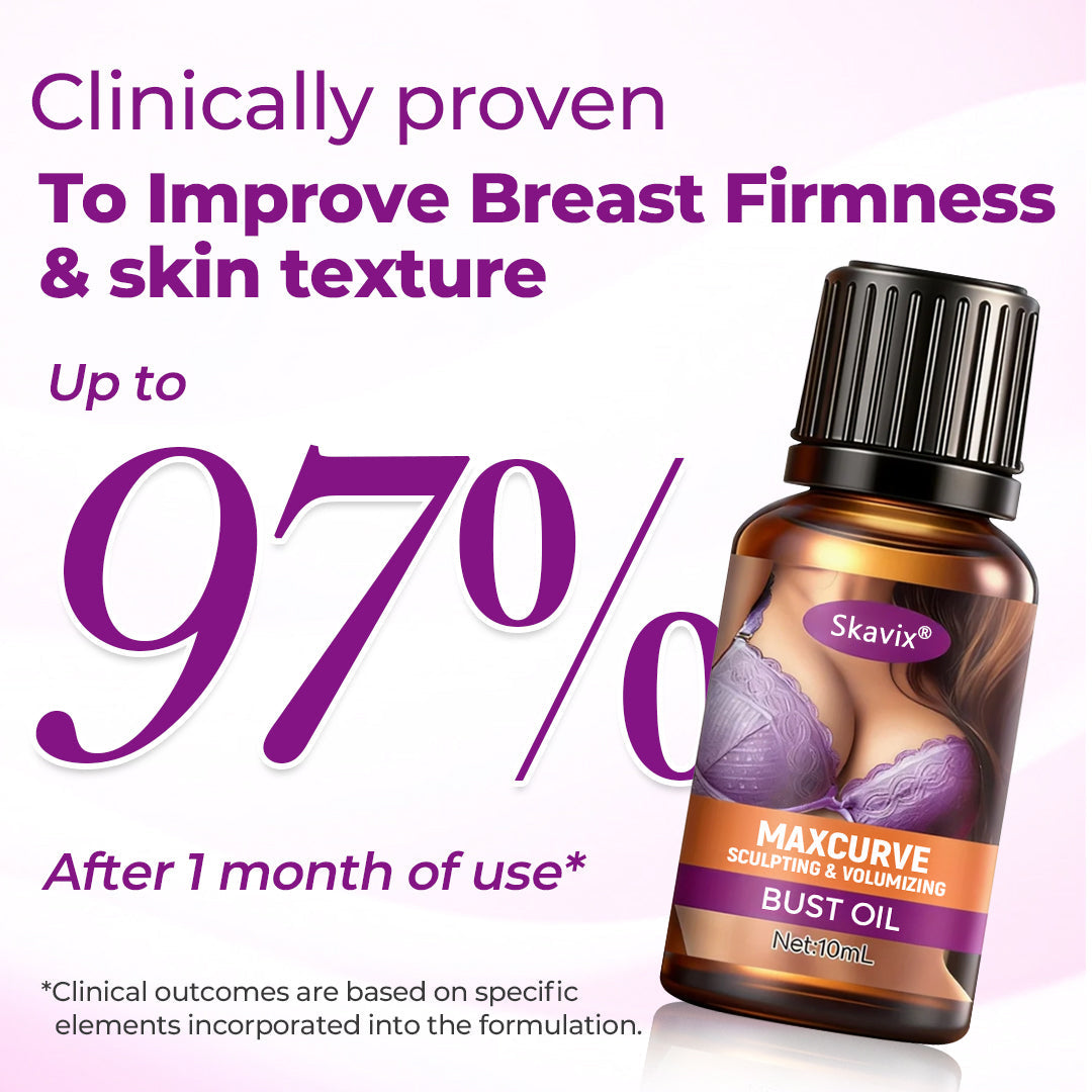 ⏰Last 4 hours Sale: Save 50%-Skavix™ MaxCurve Sculpting & Volumizing Bust Oil