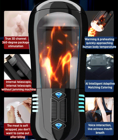 【Discreet Delivery】 hands-free retractable relaxation cup