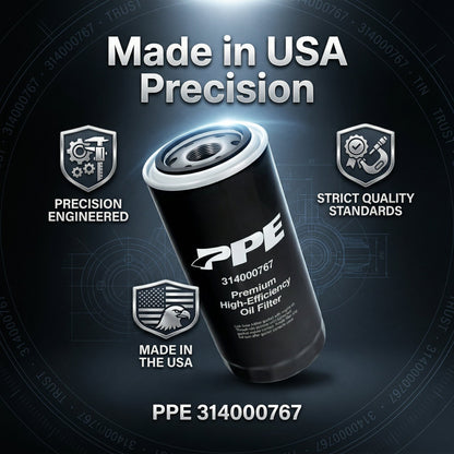 ⚙️ PPE Premium High-Efficiency Engine Oil Filter