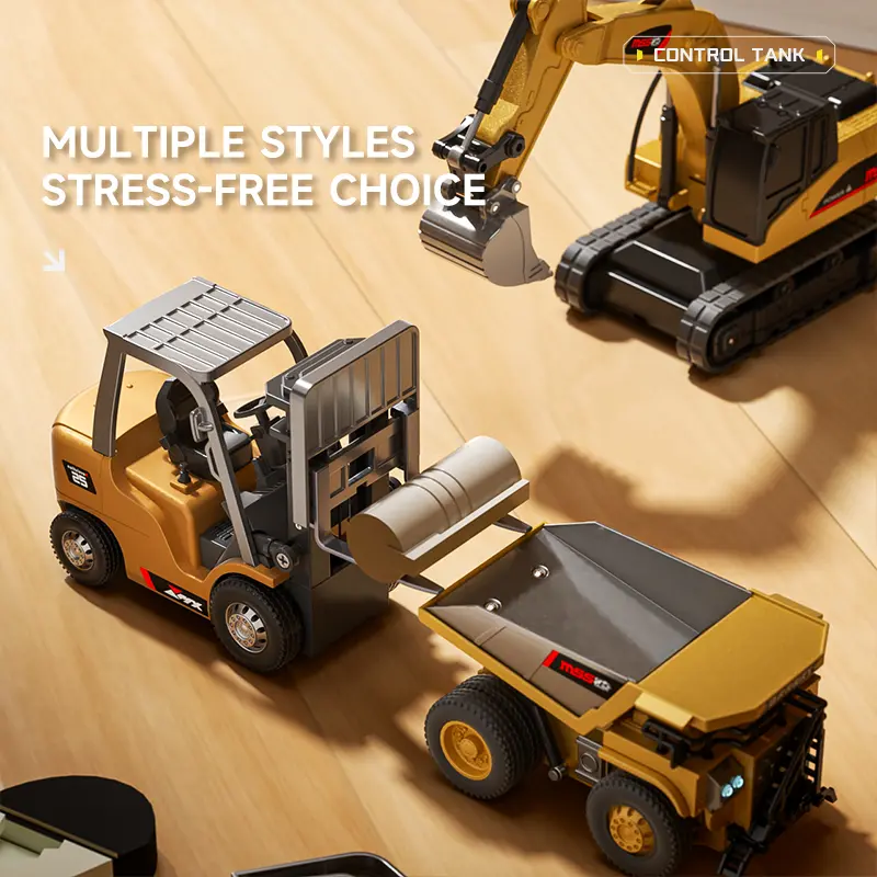 🎁 The Ultimate Mini Construction Fleet – Unwrap Endless Fun This Christmas! 🎁