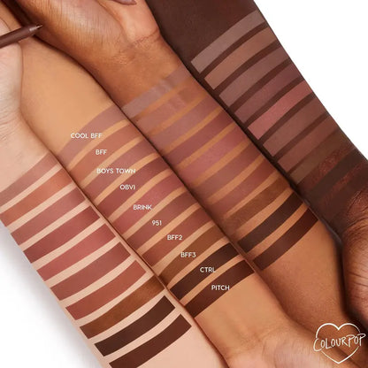 CoourPop® Lippie Pencil Vault - 10 Nude Shade Collection