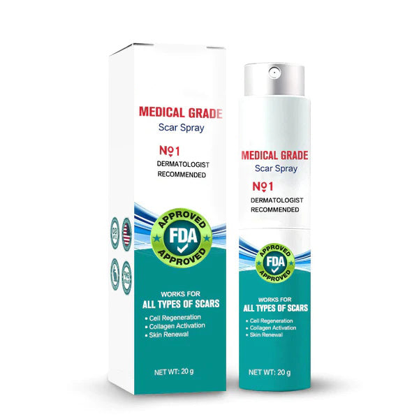 Scar Remove – Medical Grade Scar Spray(For example Acne Scars, Surgical Scars and Stretch Marks ⚡️⚡️⚡️)