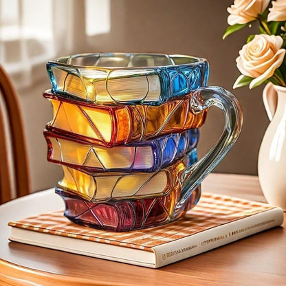 🔥Black Friday Sale Is On Fire！✨The Painted Book Mug: Sip from a Classic📚