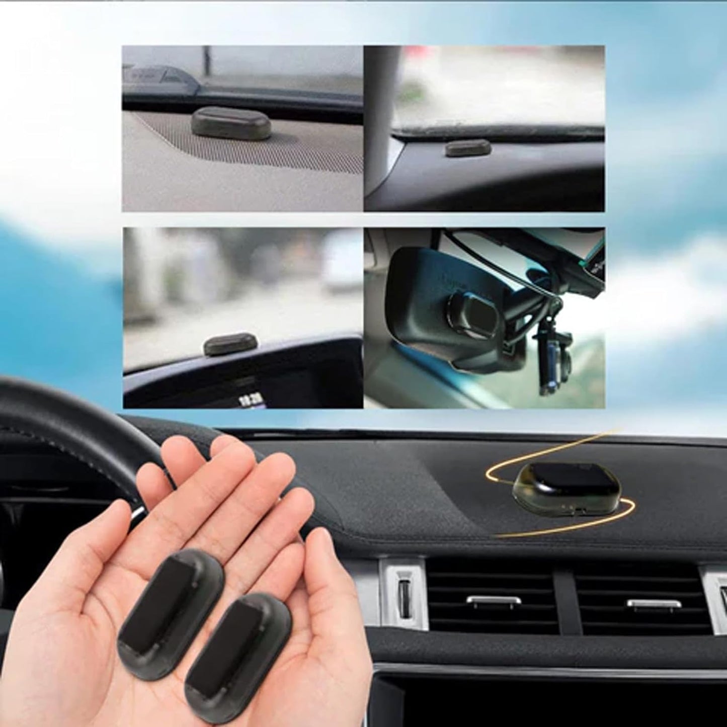 🚗✨【Winter Driving Savior】Fivfivgo Electromagnetic Molecular Interference Antifreeze Device - Make Snow & Ice Vanish Instantly! ❄️🔥 (Pack of 2 - Double Protection!)
