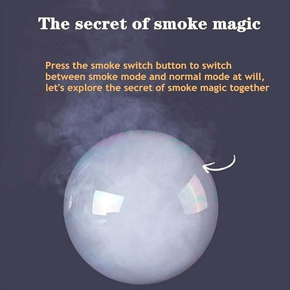 Magic in the Air ✨ | Elastic Bubble Fog Wand – This Christmas, Capture Wonder in a Bubble!