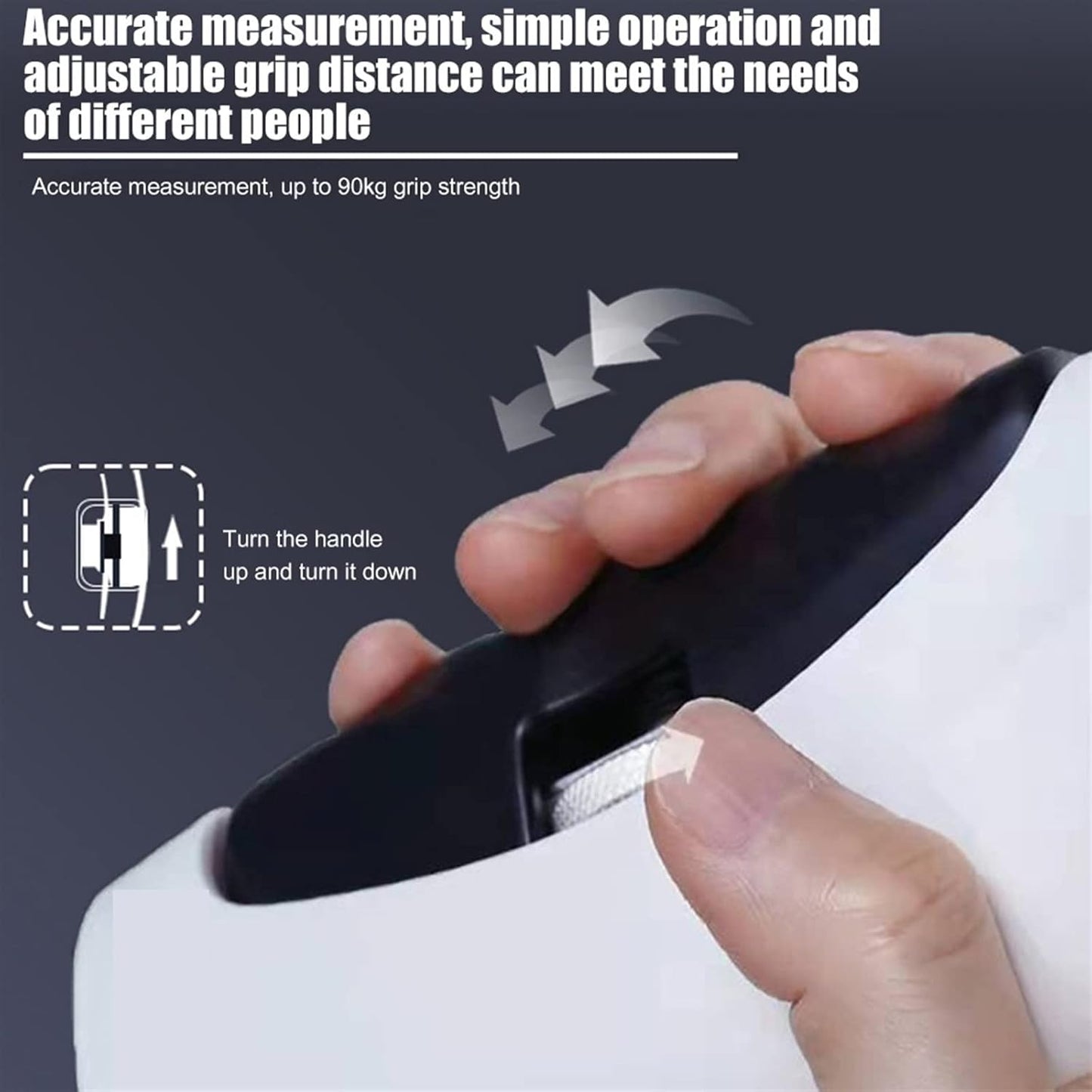 Digital Force Gauge: High-Precision Hand Grip Strength Tester & Trainer