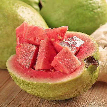 🌿 (New Harvest) Organic Pink Guava Seeds | 🔥Pre-Primed for High Germination (99% Germination)
