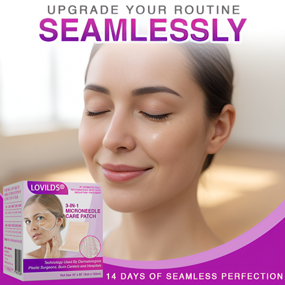 LOVILDS® 3-in-1 Microneedle Anti-Aging Patch