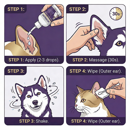 NATRAVOR® Herbal Pet Ear Drops🌿