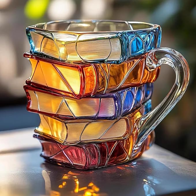 🔥Black Friday Sale Is On Fire！✨The Painted Book Mug: Sip from a Classic📚