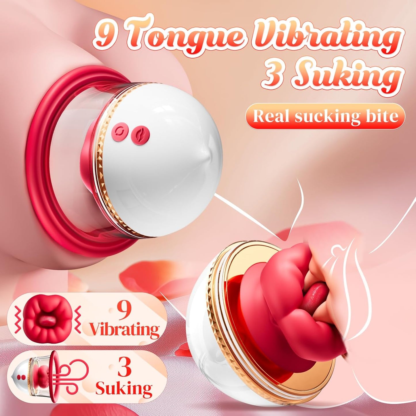💥New on sale 2025 💞💋Special introduction of the perfect oral sex toy - Desire Tongue