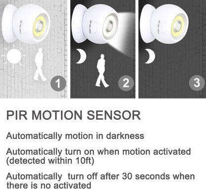 🌹 Last day ✨ Lebote Motion Sensor Lights(Buy one get one free)  ✨ Light Up Your Life, Hands-Free!