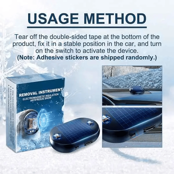 ❄️Car Interference Antifreeze Instrument-Quick Defrosting Portable Anti-Freeze Tool🚗