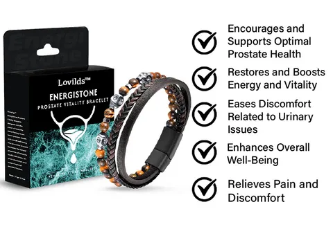 【 ✨Official Brand Store ✨】LOVILDS™ EnergiStone Prostate Vitality Bracelet💖Limited Time Discount🔥🔥