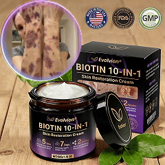 Made and Shipped from USA ✨Evolvion® Biotin 10-in-1 Skin Restoration Cream 🚀 🚀