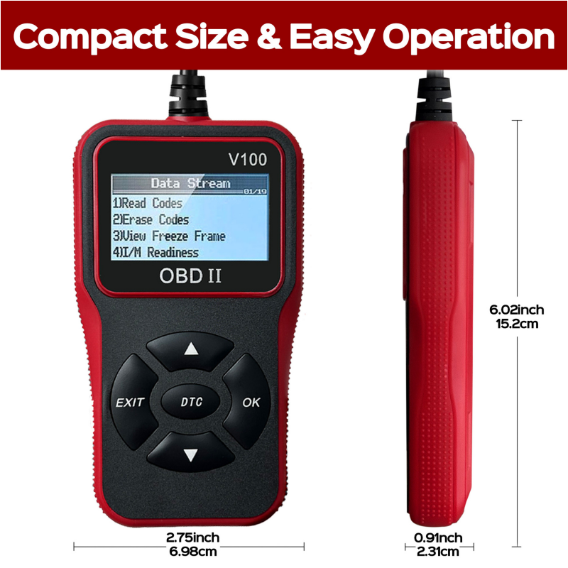 V519 OBD2 Diagnostic Scanner - Professional Vehicle Health Analysis Tool