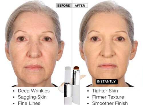 🔥Final 4 Hours 💥BUY 1 GET 1 FREE💥EACH ONLY $7.99💥⏰💕🌟Cream Stick V White Korean Color-Changing Foundation Stick with Volufiline
