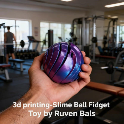 🔥LAST DAY 50% OFF - 🥹3D Printing Slime Ball Fidget Toy👍🎁Mood-Soothing Stress Relief