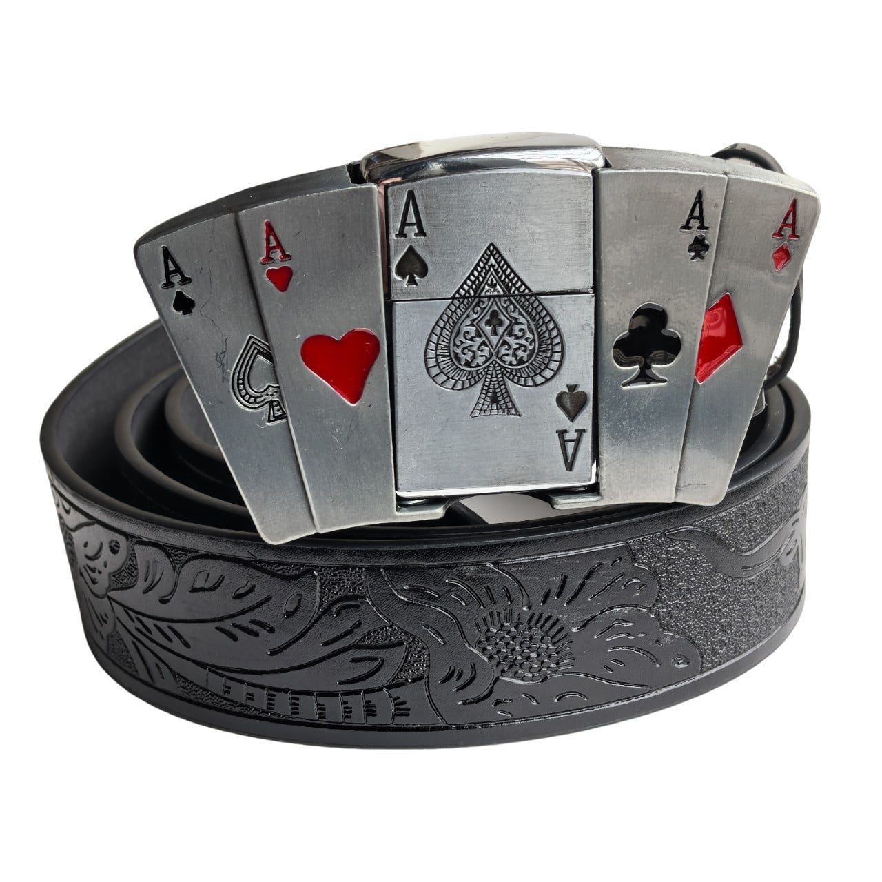 Hidden Lighter Belt Buckle for Men