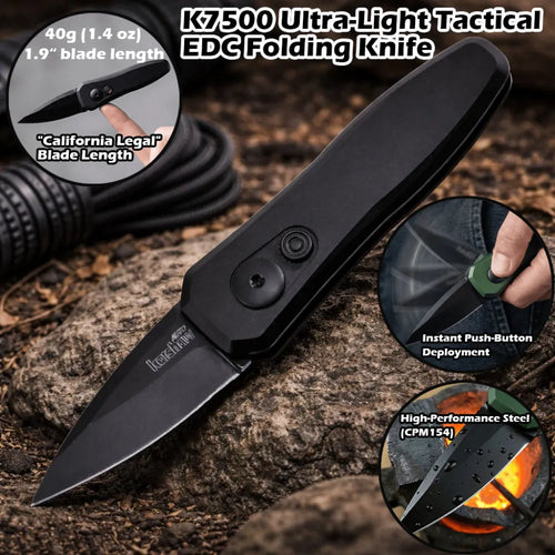😍LAST DAY 60% OFF 💥 - 2026 Hot Sale K7500 Ultra-Light Tactical EDC Folding Knife🔪 [CA-Legal EDC Folding Knife]