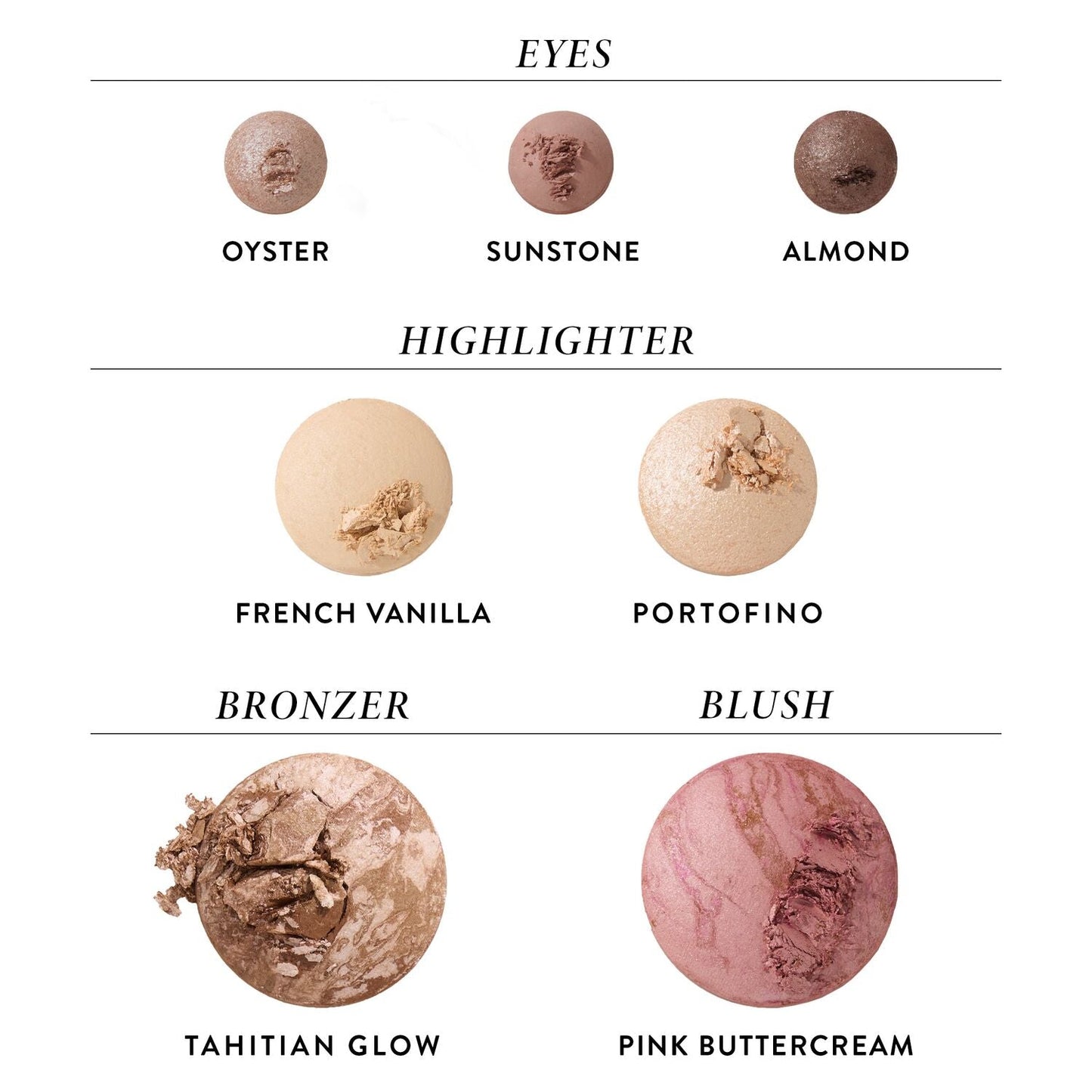 The Baked Starter Kit (3PC)-Tuscan Dreams includes Baked Multicolor Eyeshadow Palette