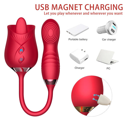 🌹Rose Toy Vibrator Adult Female Private Massager🌹