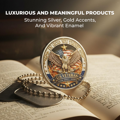 🔥250 Years of Freedom Veteran Tribute Coin