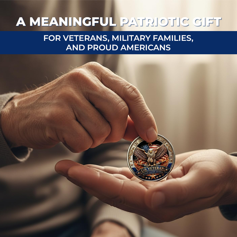 🔥250 Years of Freedom Veteran Tribute Coin