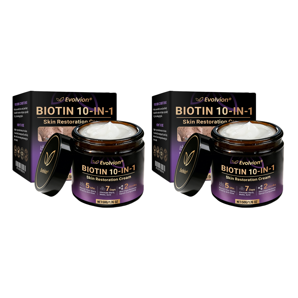 Made and Shipped from USA ✨Evolvion® Biotin 10-in-1 Skin Restoration Cream 🚀 🚀