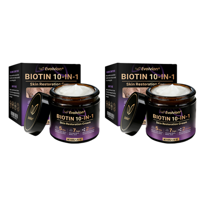 Made and Shipped from USA ✨Evolvion® Biotin 10-in-1 Skin Restoration Cream 🚀 🚀