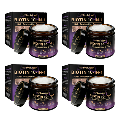 Made and Shipped from USA ✨Evolvion® Biotin 10-in-1 Skin Restoration Cream 🚀 🚀