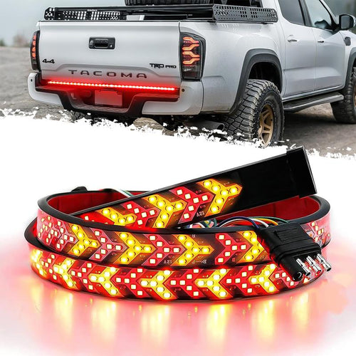 🔥Hot Sale 49% OFF - 60-Inch LED Tailgate Light Bar Strip✨Universal Fit for Trucks, SUVs & Cars