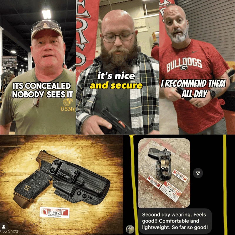 Breakout 2.0 IWB Holster: Patented Rapid-Draw Channel - Zero-Second Presentation in Close Quarters - Ultra-Slim Kydex Design