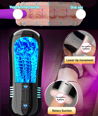 【Discreet Delivery】 hands-free retractable relaxation cup