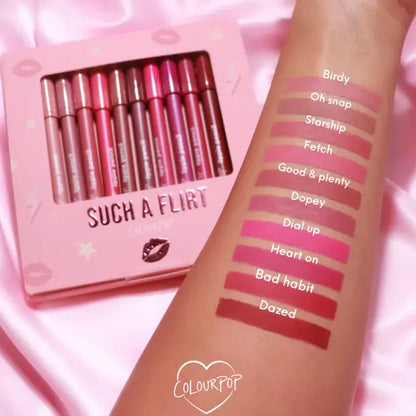 CoourPop® Lippie Pencil Vault - 10 Nude Shade Collection