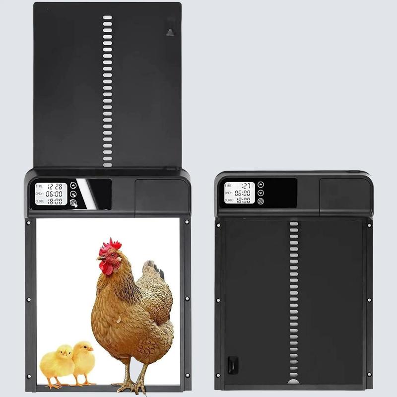NATRAVOR Automatic Chicken Coop Door – Your 24/7 Feathered Friend Guardian