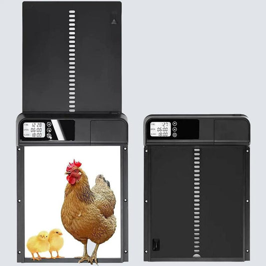 NATRAVOR Automatic Chicken Coop Door – Your 24/7 Feathered Friend Guardian